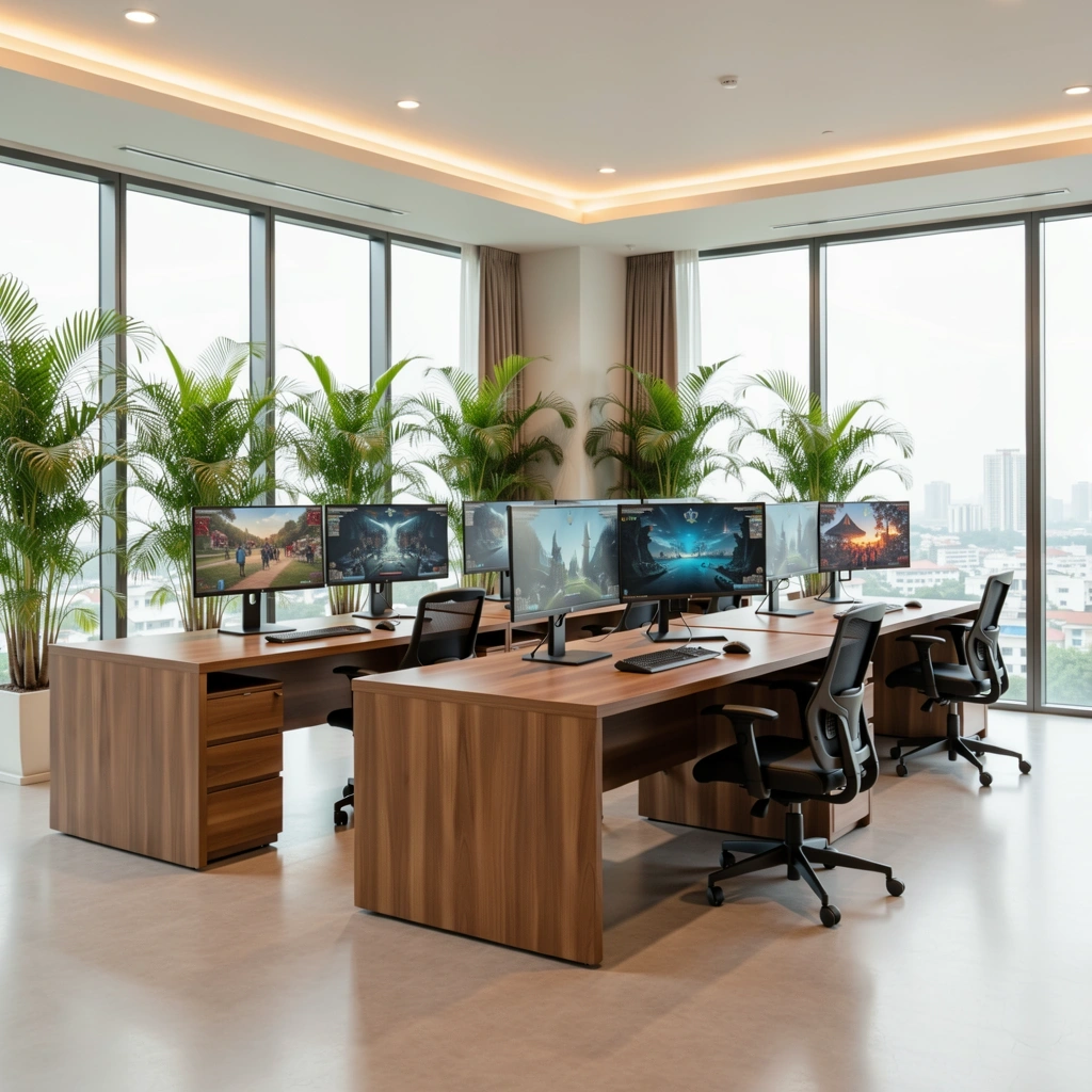 Lonozv Games Studio Interior