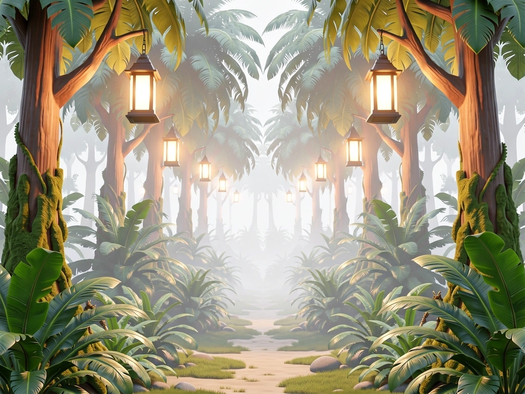 Atmospheric game environment